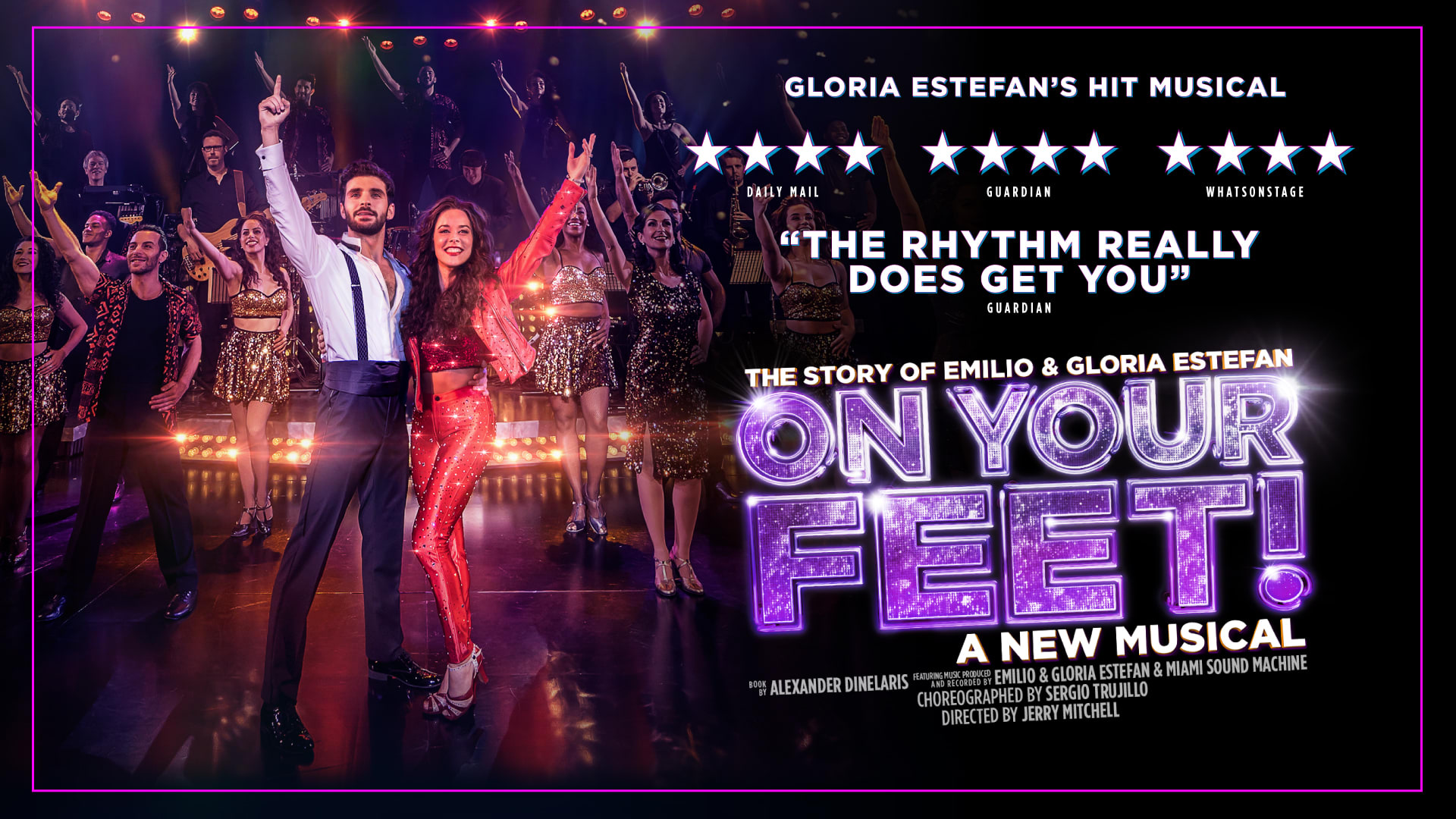 On Your Feet Tickets Musicals Tours & Dates ATG Tickets